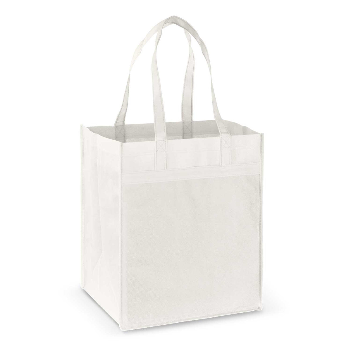 Mega Shopper Tote Bag - White
