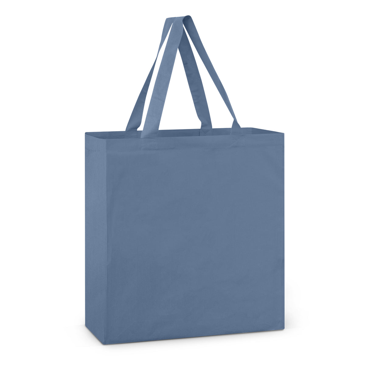 Carnaby Cotton Tote Bag - Colours - Slate Blue