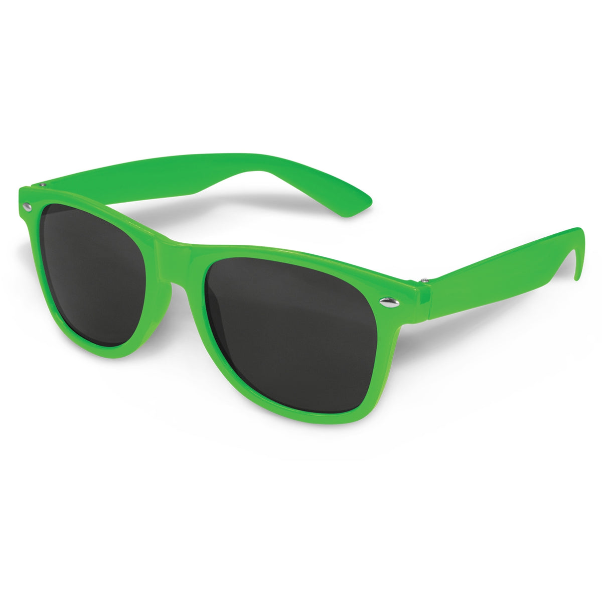 Malibu Premium Sunglasses - Bright Green
