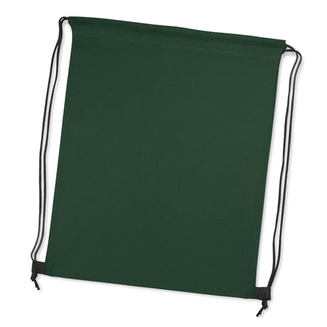 Tampa Drawstring Backpack - Dark Green