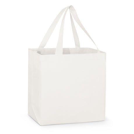 City Shopper Tote Bag - White