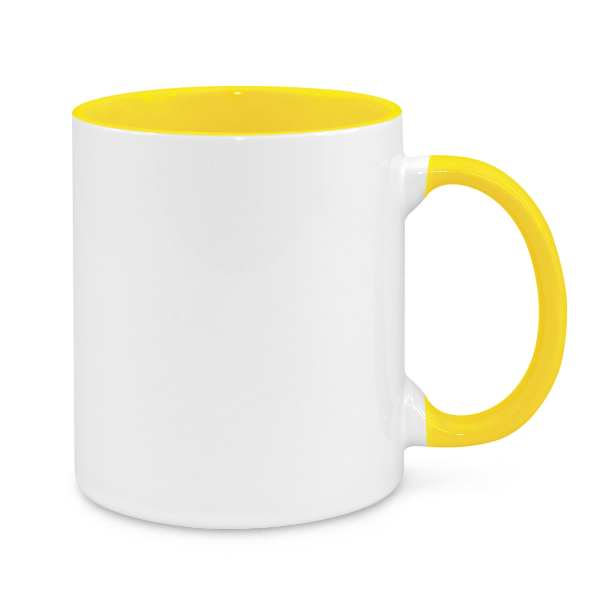 Madrid Coffee Mug - Two-Tone - Yellow