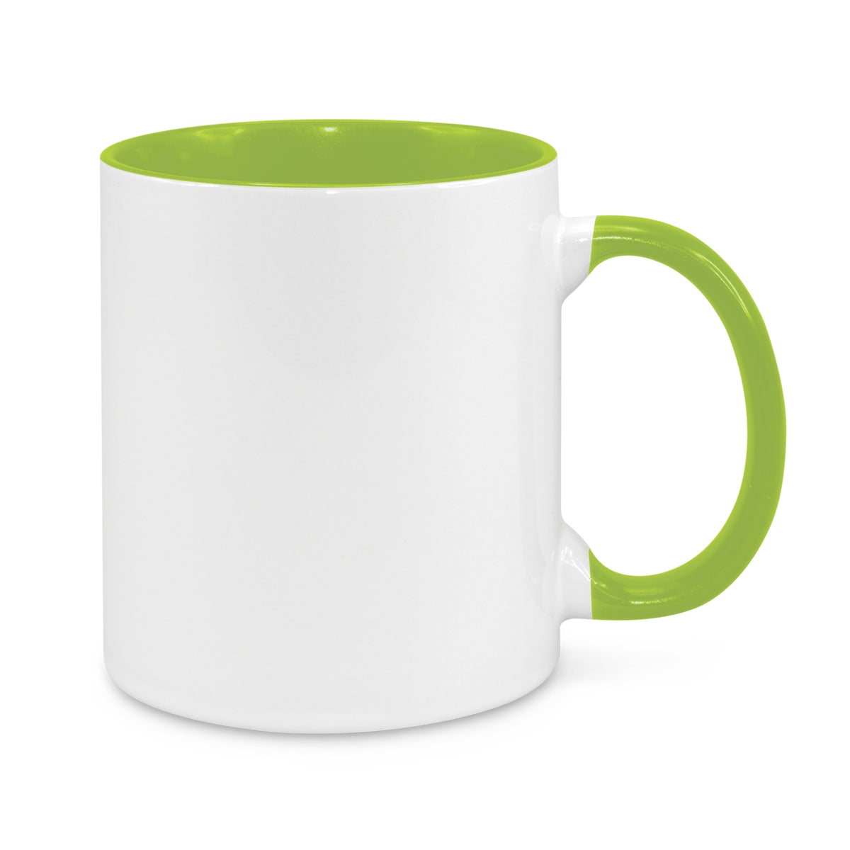 Madrid Coffee Mug - Two-Tone - Bright Green