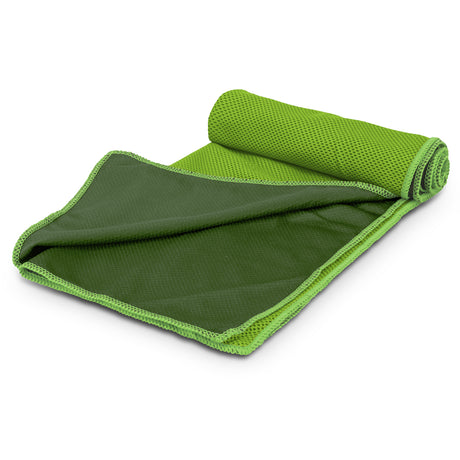 Yeti Premium Cooling Towel - Pouch - Bright Green