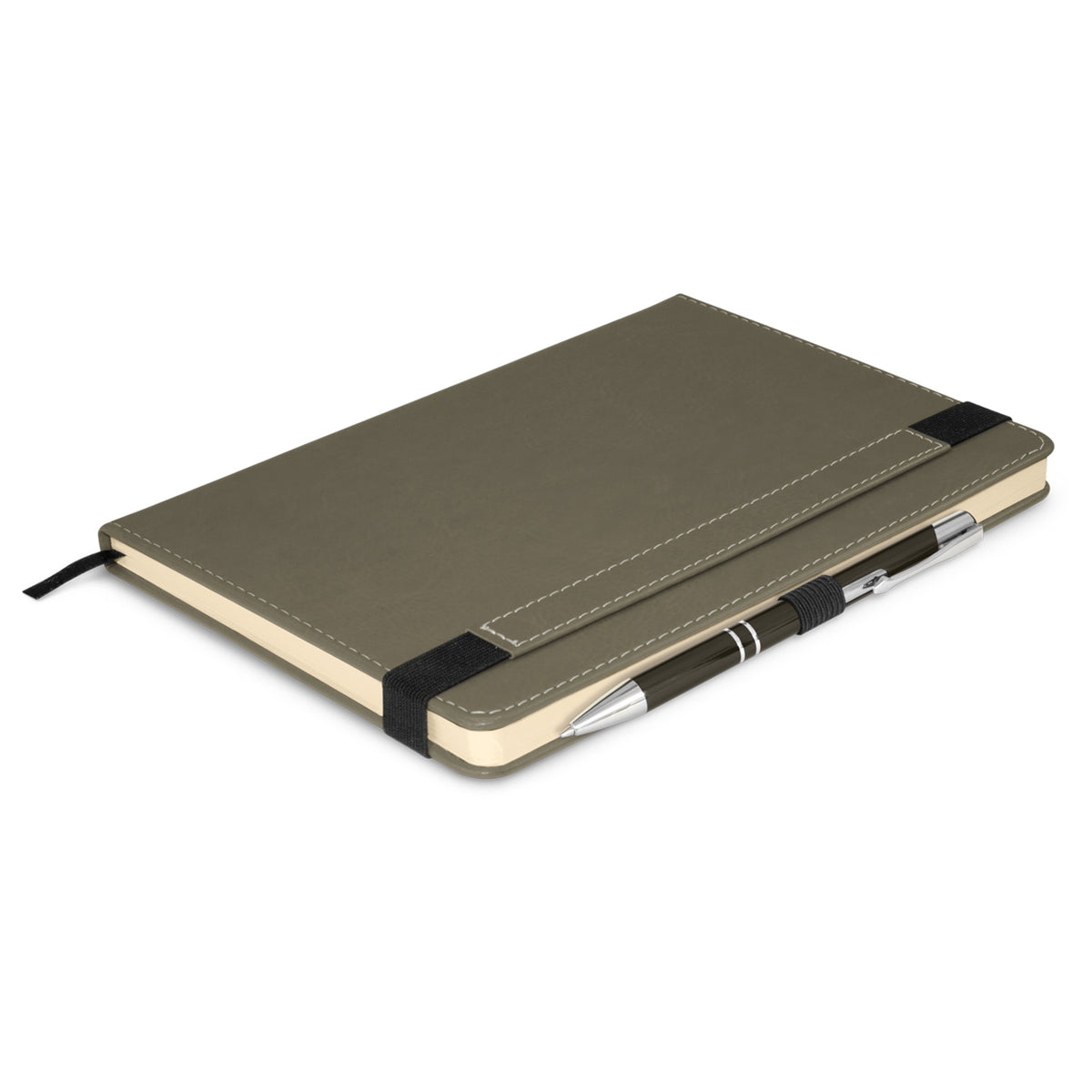 Premier Notebook with Pen - Grey