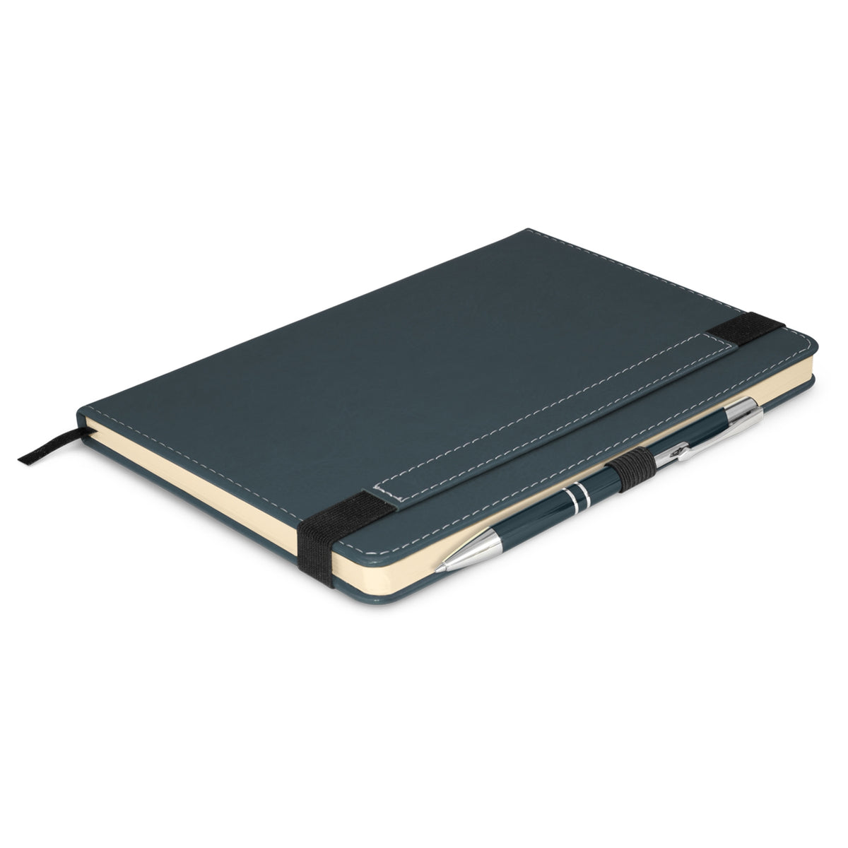 Premier Notebook with Pen - Navy