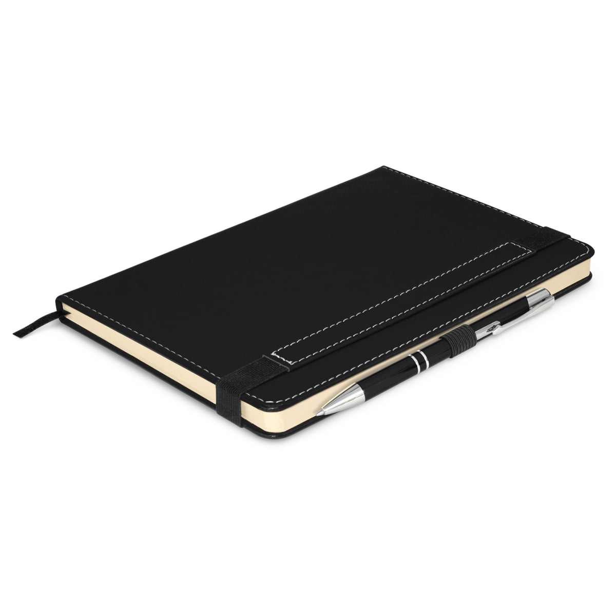Premier Notebook with Pen - Black