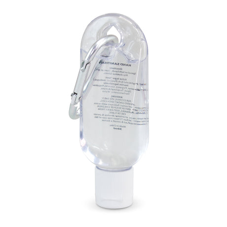 Carabiner Hand Sanitiser 30ml - Clear