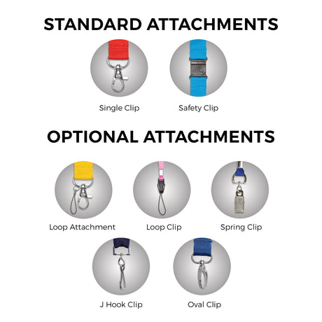 Crest Lanyard - Attachments