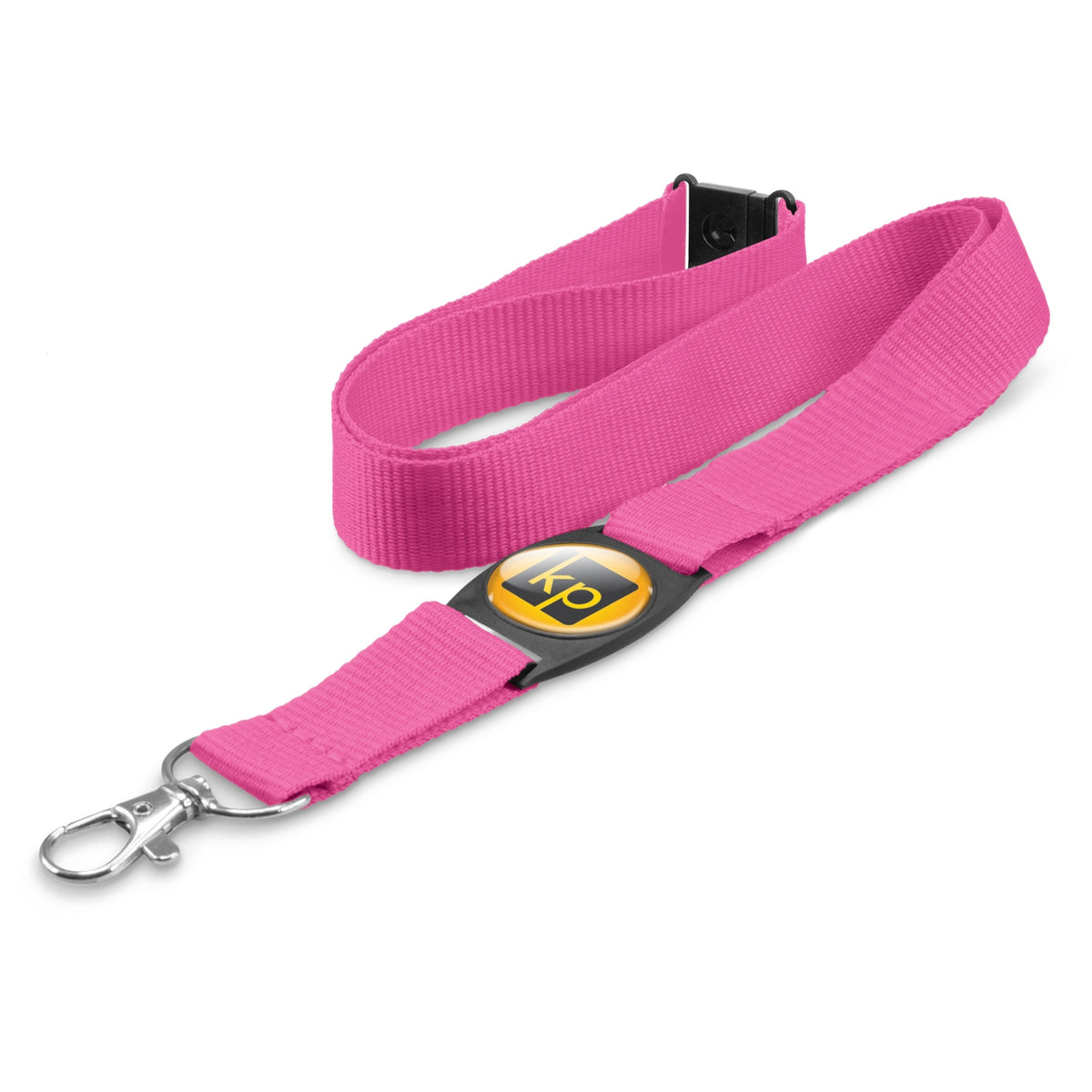Crest Lanyard - Pink