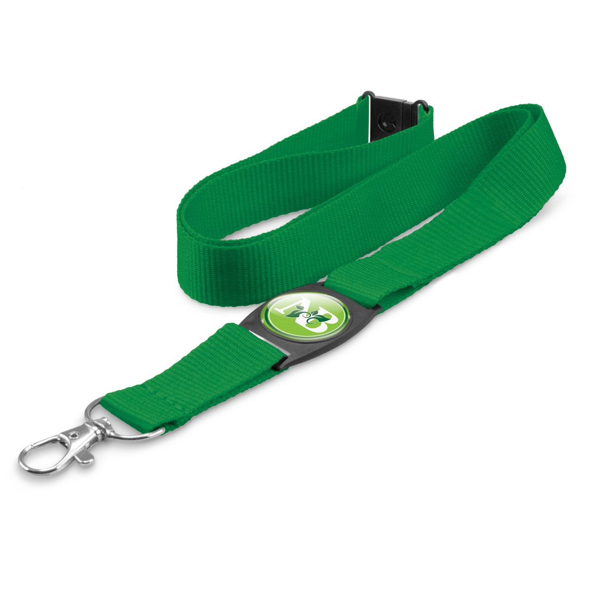 Crest Lanyard - Dark Green