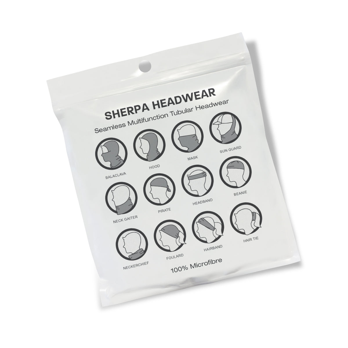 Sherpa Headwear - Packaging
