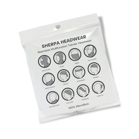 Sherpa Headwear - Packaging
