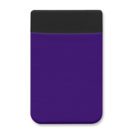 Lycra Phone Wallet - Full Colour - Purple