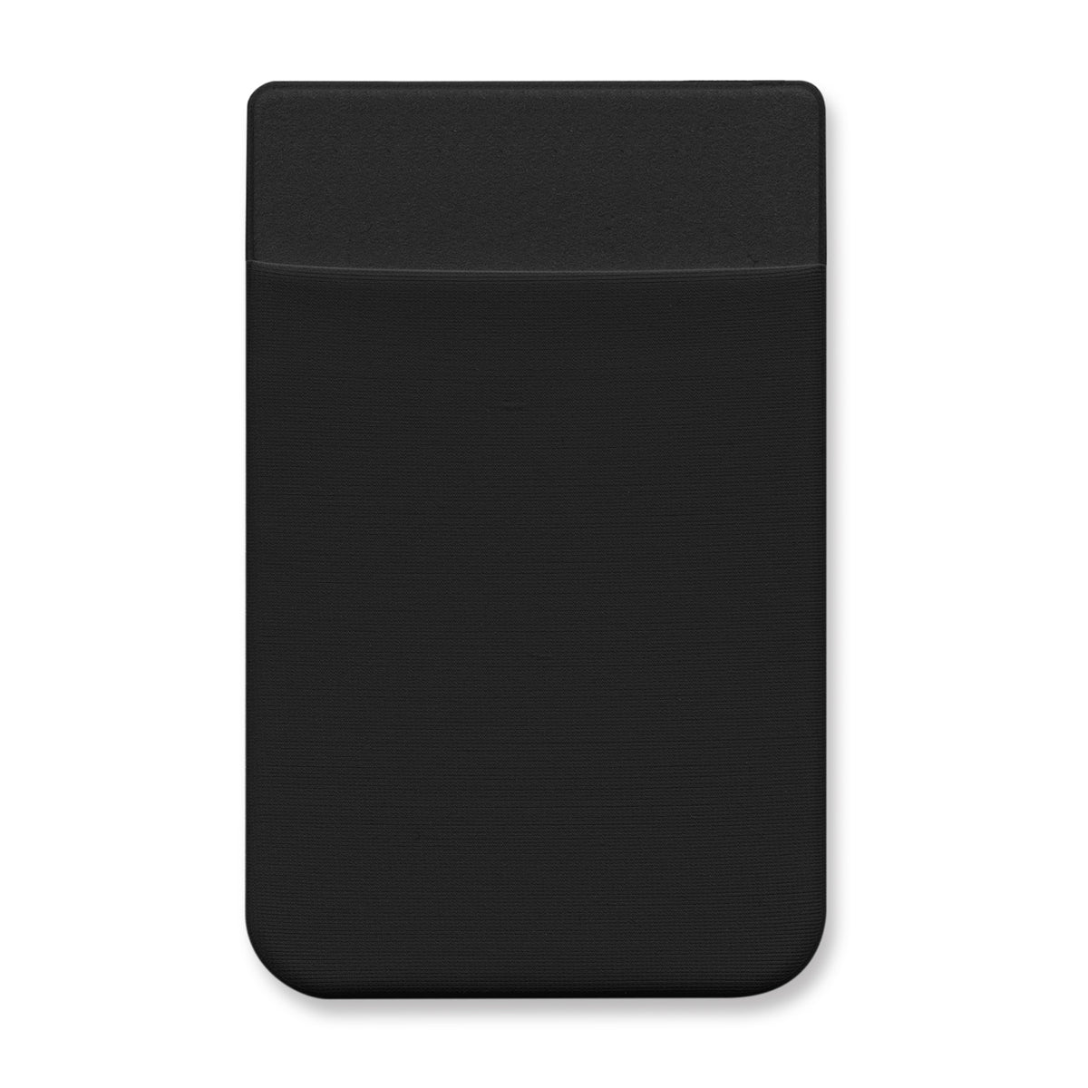 Lycra Phone Wallet - Full Colour - Black