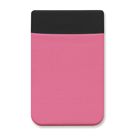 Lycra Phone Wallet - Full Colour - Pink