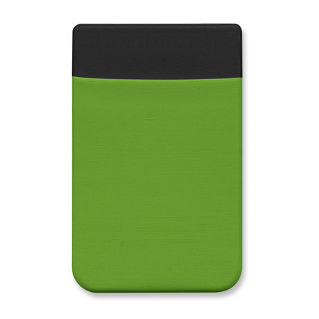 Lycra Phone Wallet - Full Colour - Bright Green