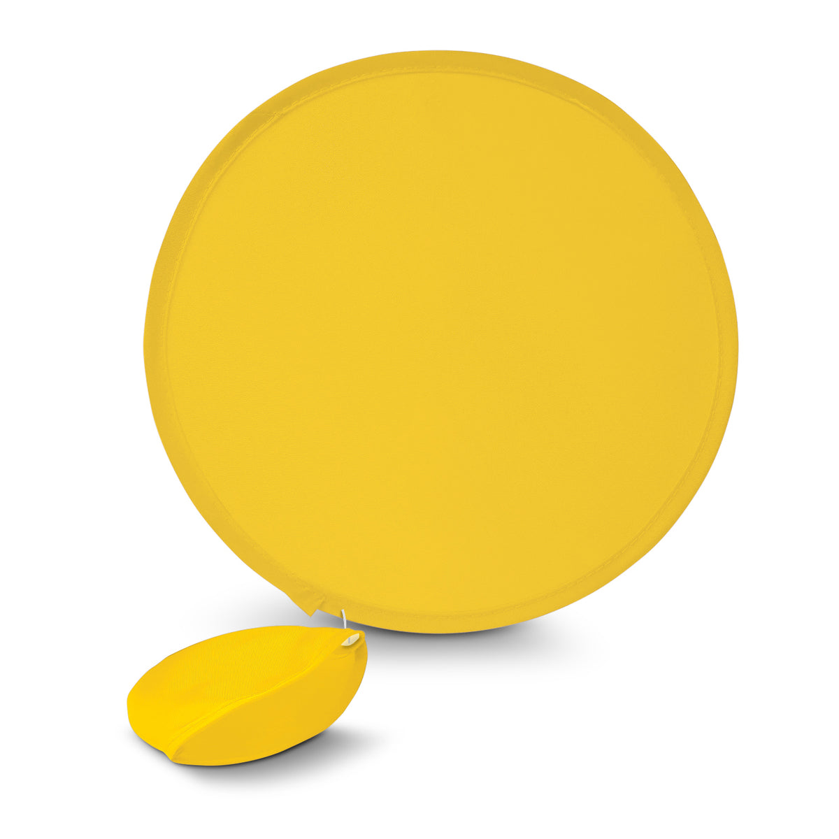 Fan with Pouch - Yellow