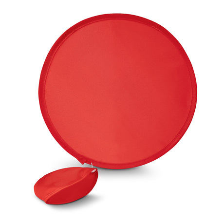 Fan with Pouch - Red