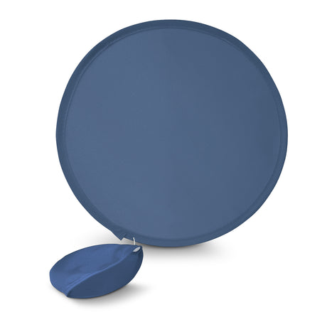 Fan with Pouch - Royal Blue