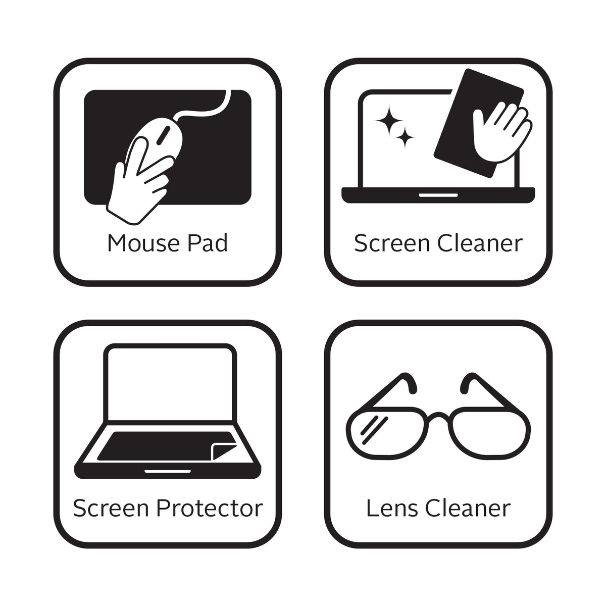 4-in-1 Mouse Mat - Detail