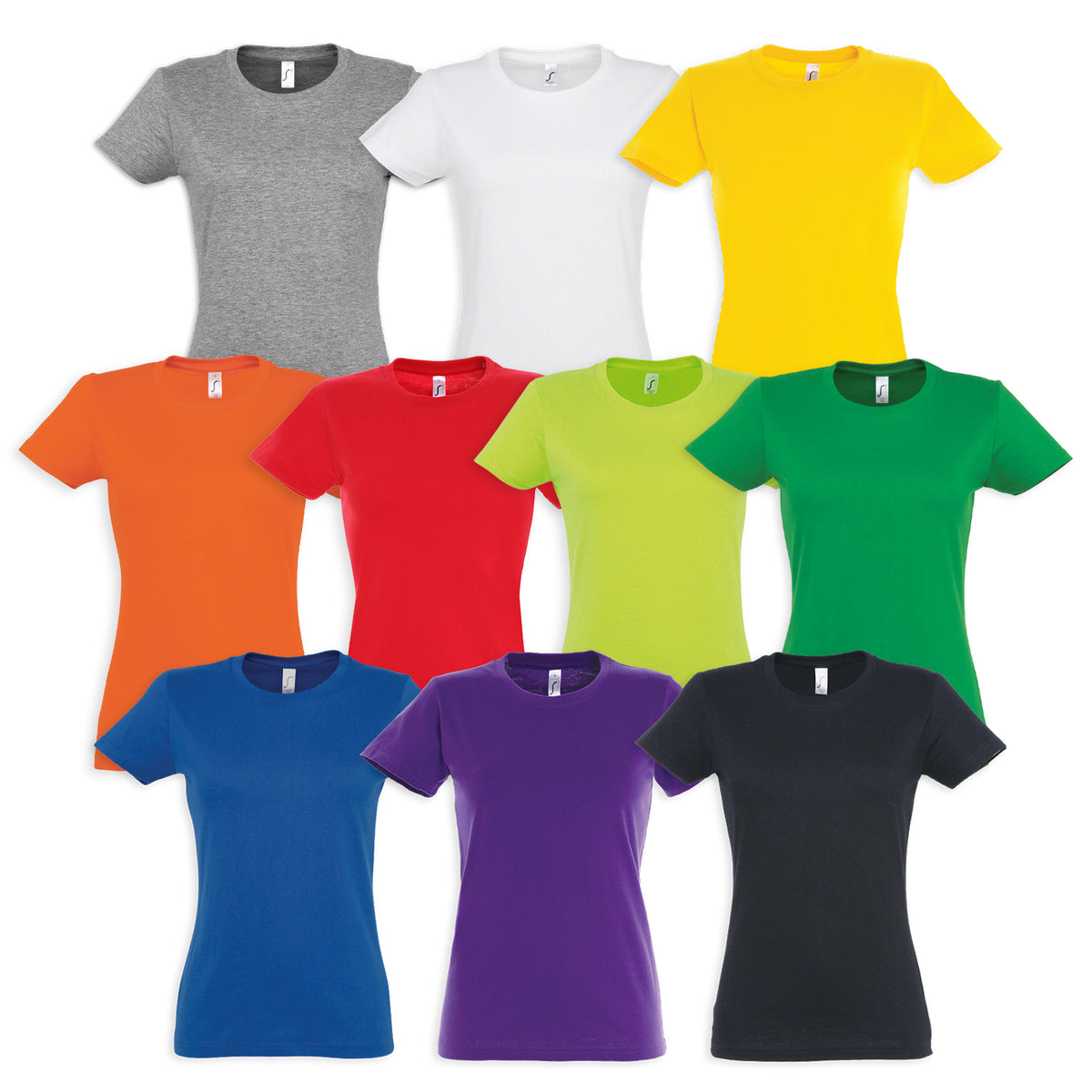 SOLS Imperial Womens T-Shirt - Colours