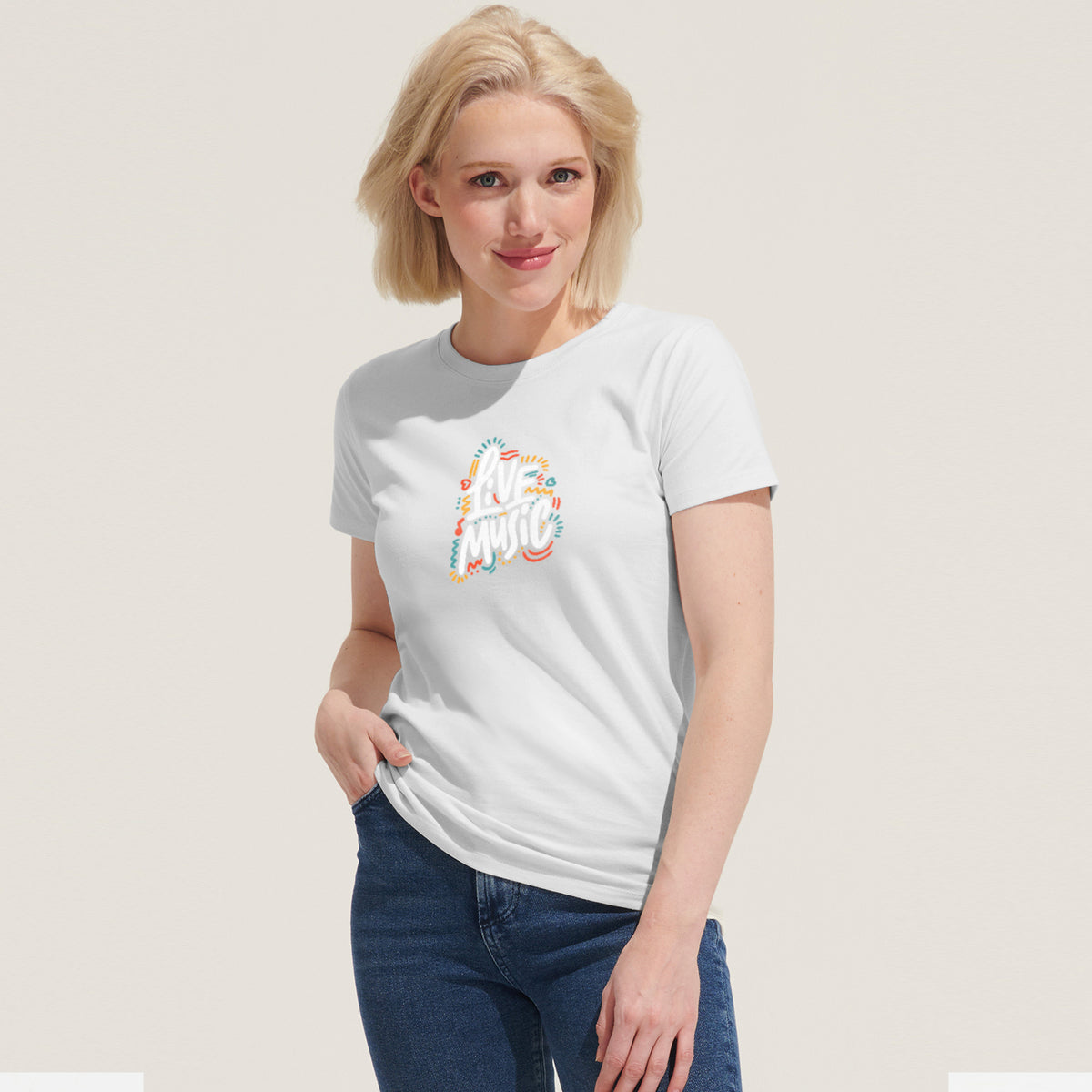 SOLS Imperial Womens T-Shirt - Feature