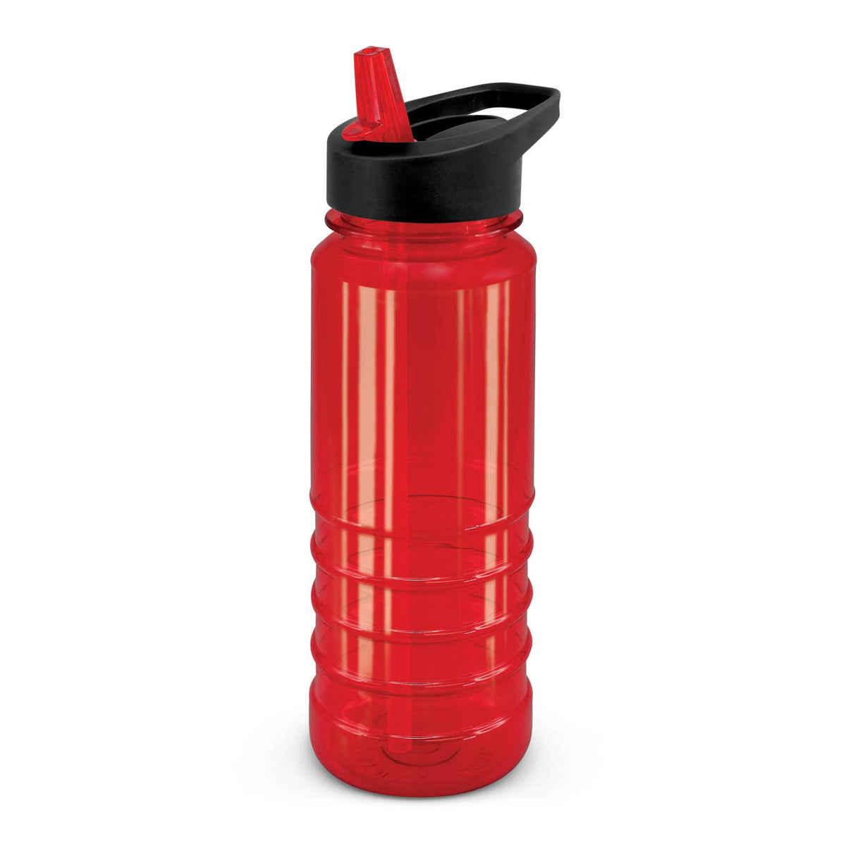 Triton Bottle - Black Lid - Red