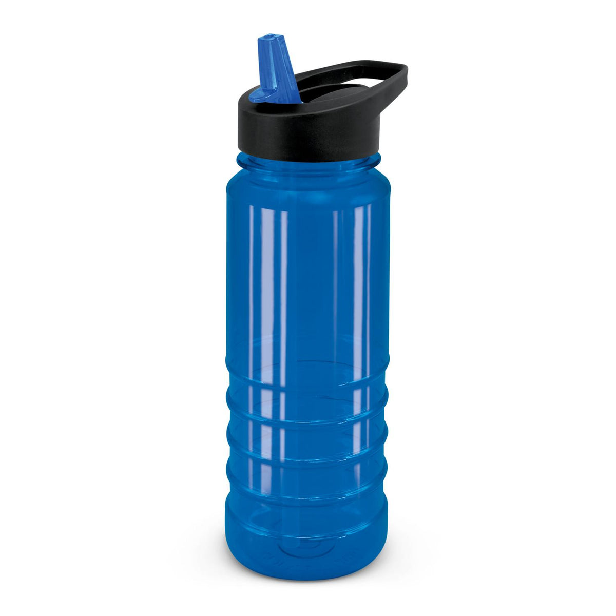 Triton Bottle - Black Lid - Dark Blue