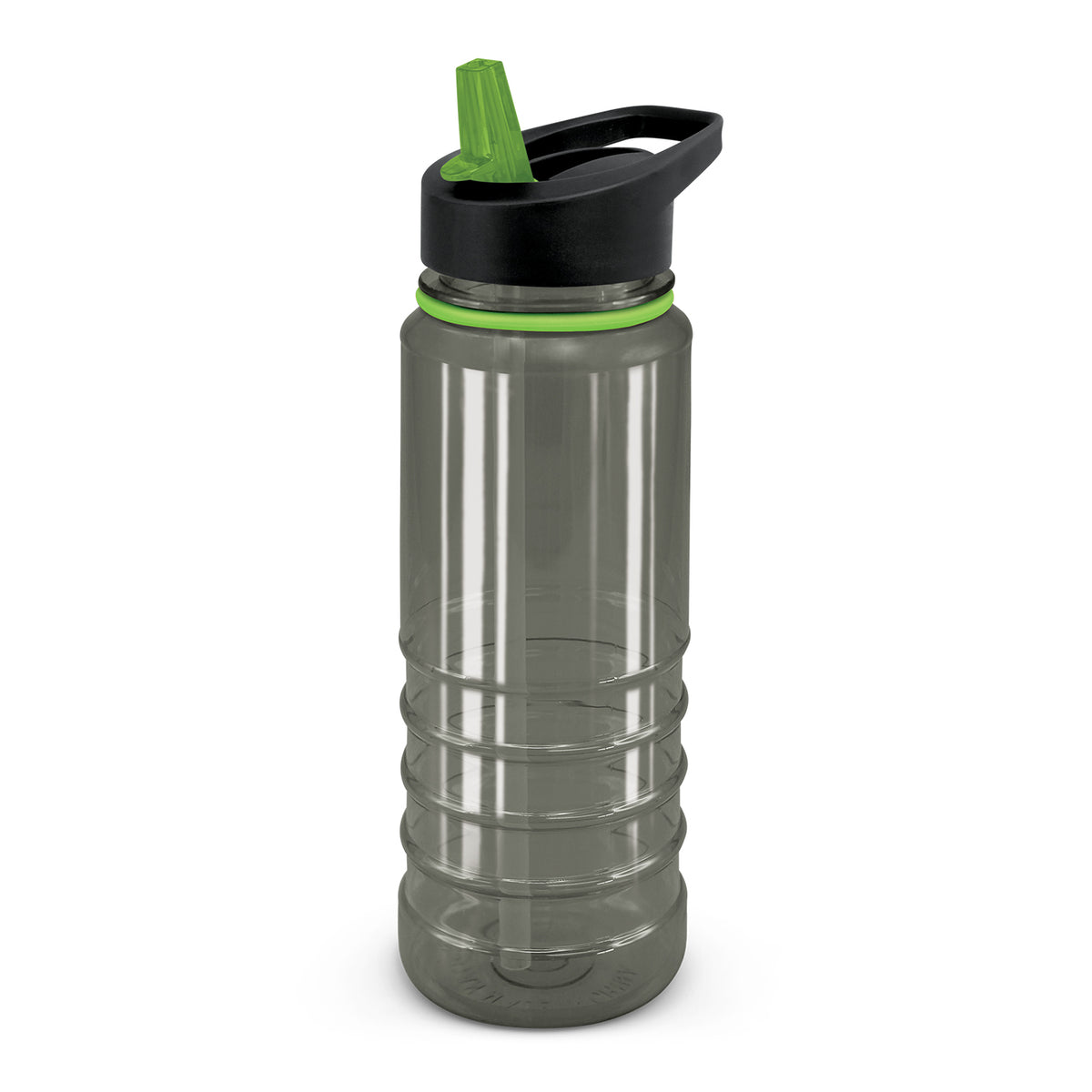 Triton Elite Bottle - Clear and Black - Bright Green