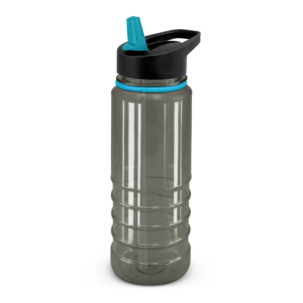 Triton Elite Bottle - Clear and Black - Light Blue
