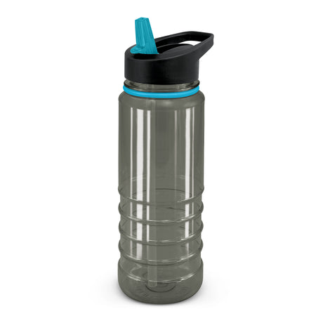 Triton Elite Bottle - Clear and Black - Light Blue