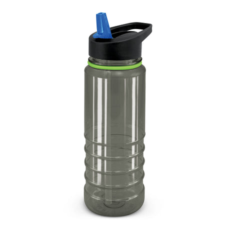 Triton Elite Bottle - Clear and Black - Dark Blue