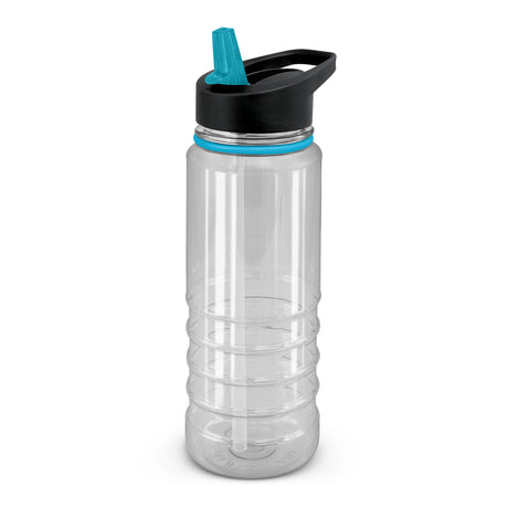 Triton Elite Bottle - Clear and Black - Light Blue