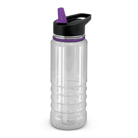 Triton Elite Bottle - Clear and Black - Purple