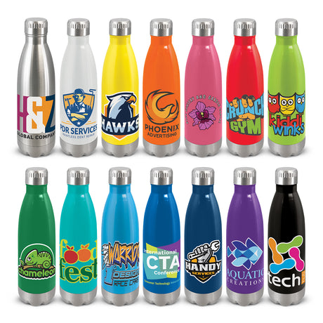 Mirage Steel Bottle - Colour Range
