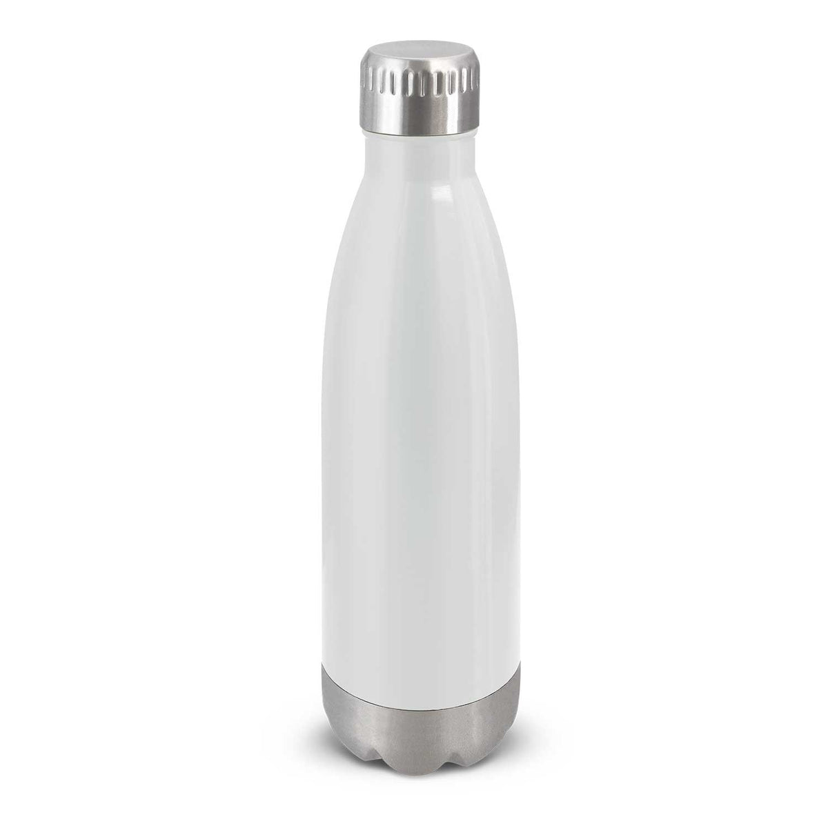 Mirage Steel Bottle - White