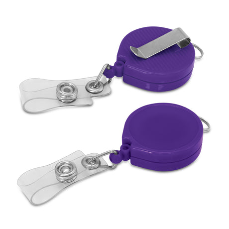 Alta Retractable ID Holder - Purple