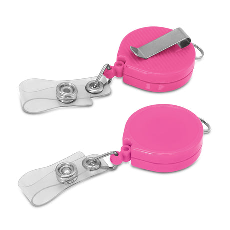 Alta Retractable ID Holder - Pink