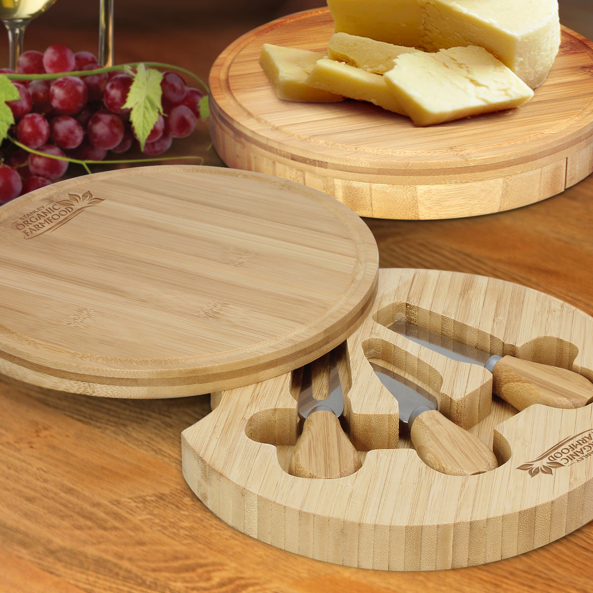 NATURA Kensington Cheese Board - Round - Feature