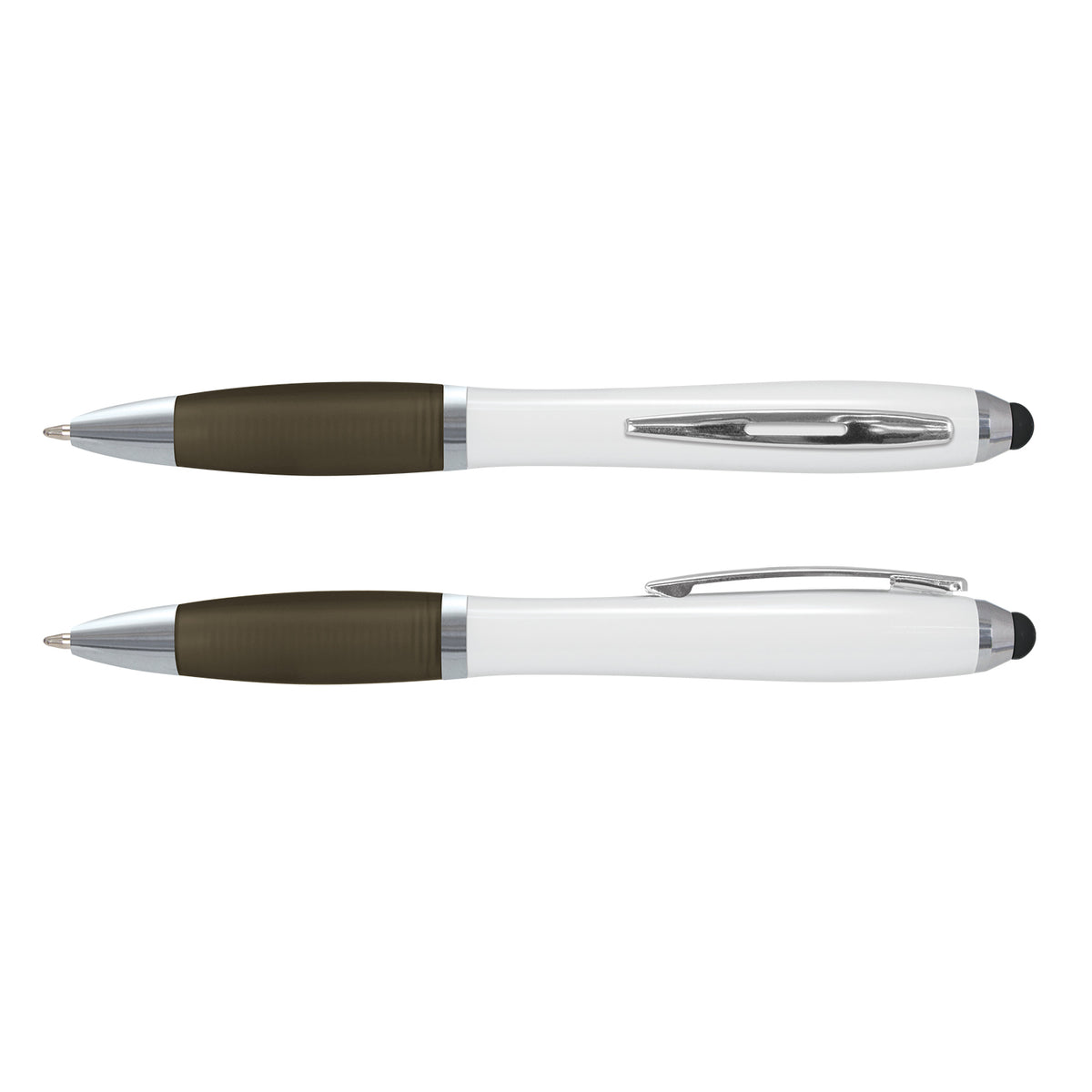 Vistro Stylus Pen  - White Barrel - Black