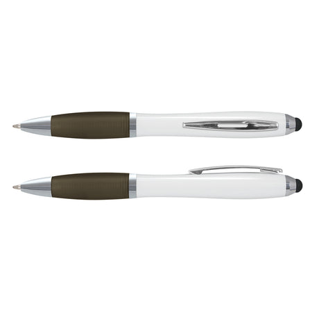Vistro Stylus Pen  - White Barrel - Black