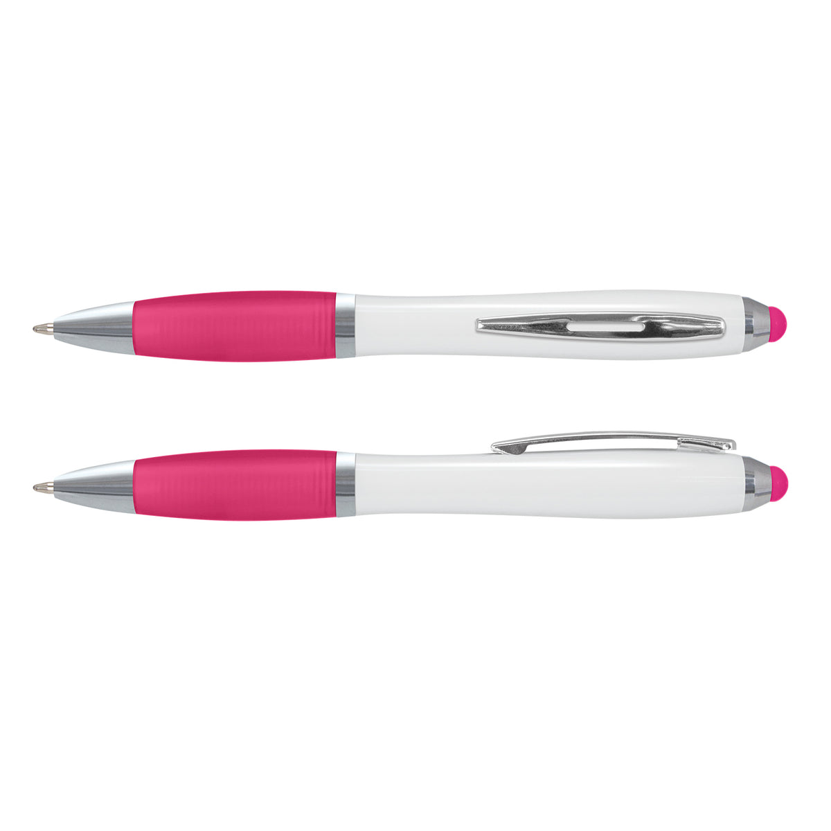 Vistro Stylus Pen  - White Barrel - Pink