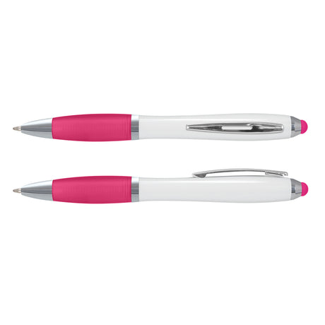 Vistro Stylus Pen  - White Barrel - Pink