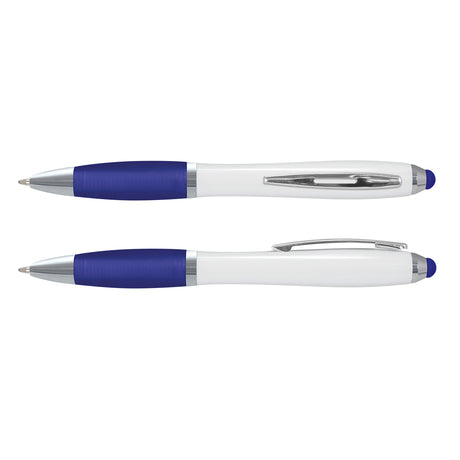 Vistro Stylus Pen  - White Barrel - Dark Blue