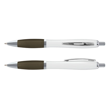Vistro Pen - White Barrel - Black