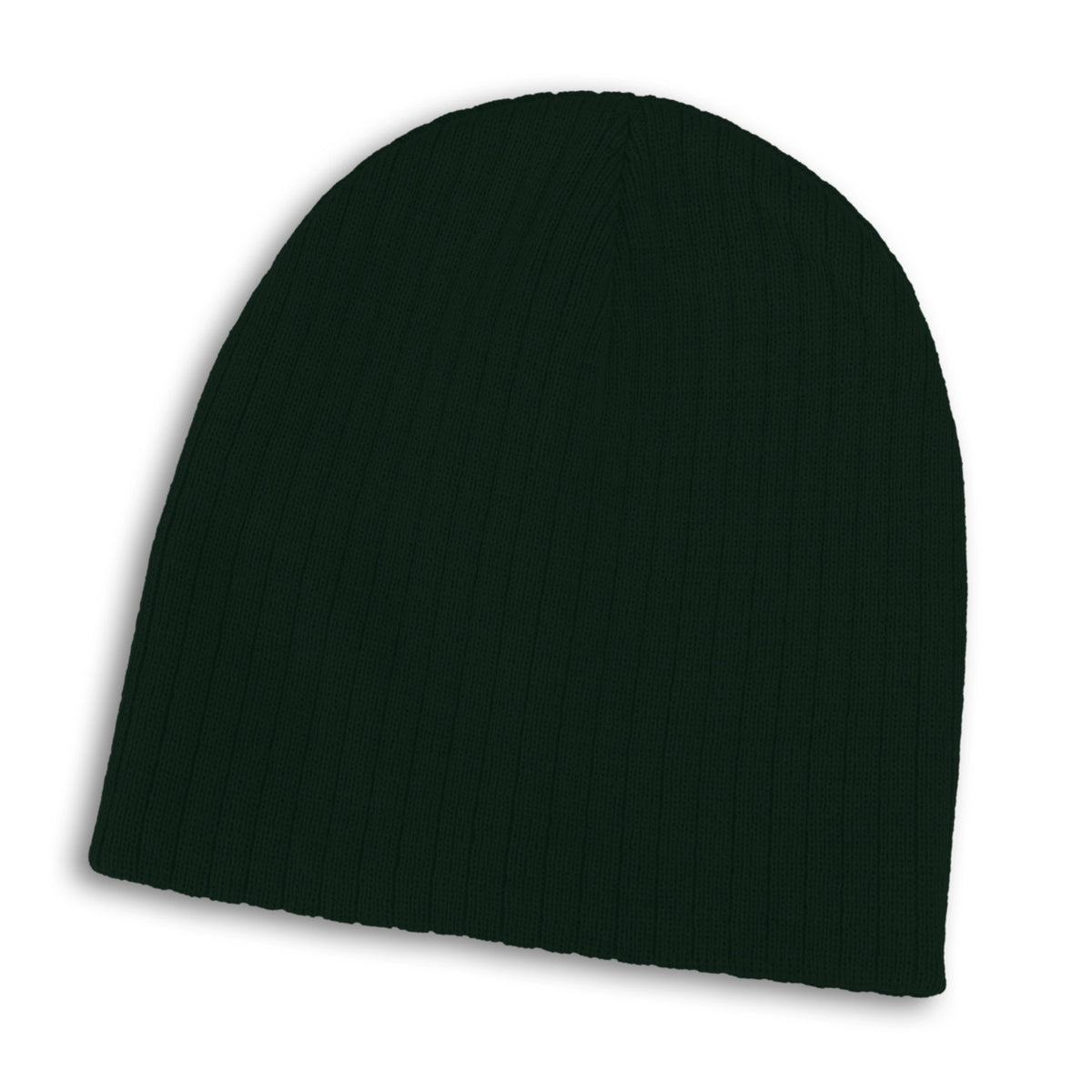 Nebraska Cable Knit Beanie - Bottle Green