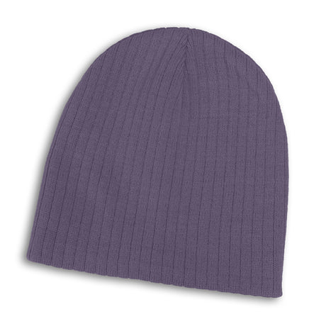 Nebraska Cable Knit Beanie - Mauve