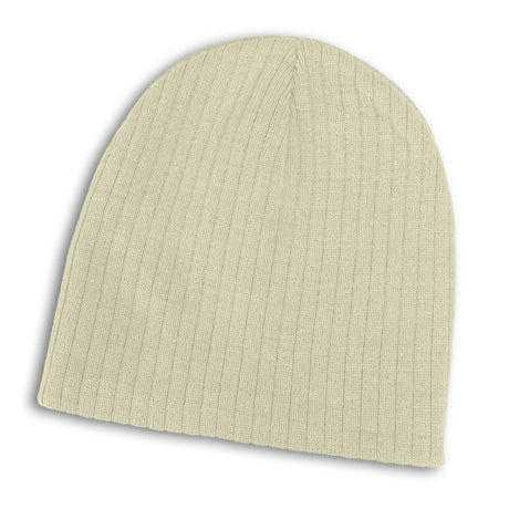 Nebraska Cable Knit Beanie - Ecru