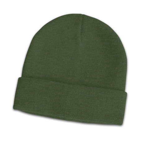 Cardrona Wool Blend Beanie - Olive